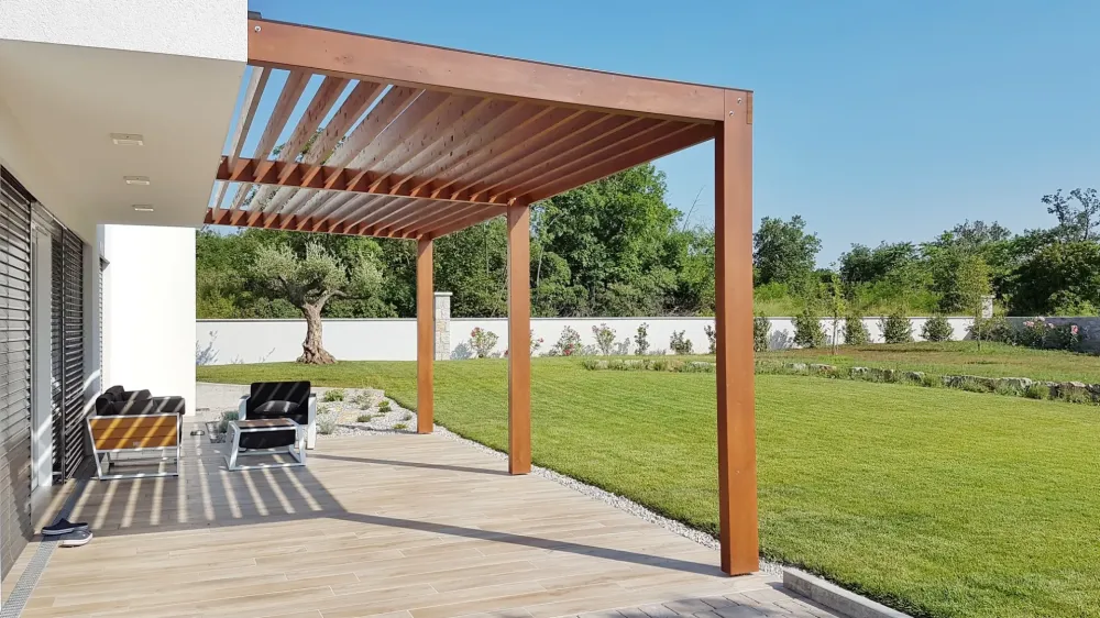 Terrasse à Saint-Génis-des-Fontaines
